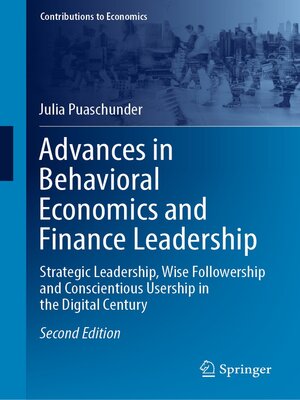 cover image of Advances in Behavioral Economics and Finance Leadership